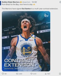 3年1500万！勇士正式续约！科尔捡到宝了